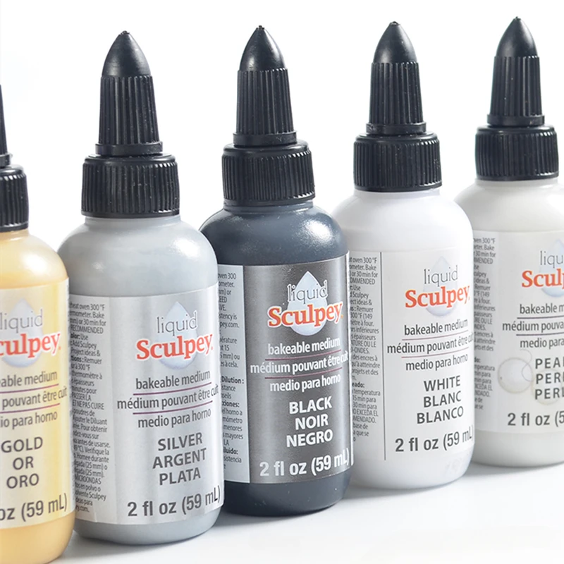 Sculpey Liquid Polymer Clay, Translucent, 59 Ml, Bakeable, Mixing and  Forming Medium for All Polymer Clay Crafts, Jewelry Making Medium 
