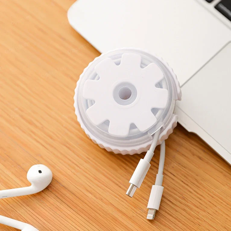 Mouse Cord Winder Data Cable Reel Winding Rotary Desktop Cable Organizer Headphone Organizer Junction Box cable organizer