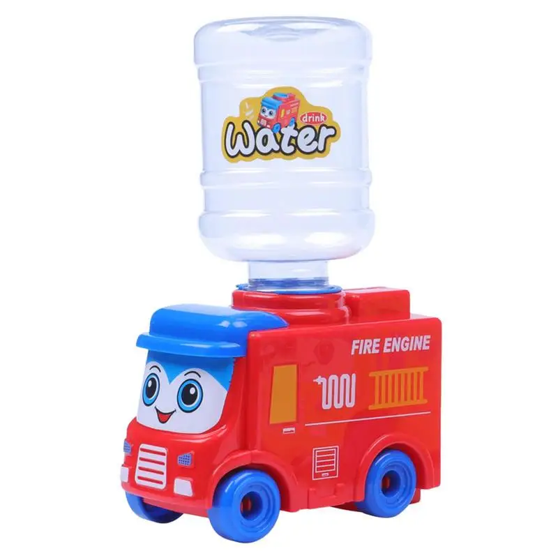 

Mini Cartoon School Bus Water Dispenser Toy Pretends Play Kitchen Toys Simulation Water Dispenser Machine Kitchen Toy For Kids