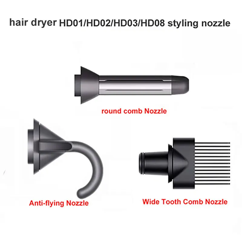 Dyson Anti flying Nozzle Attachment Tool for Dry Supersonic Hair Dryer