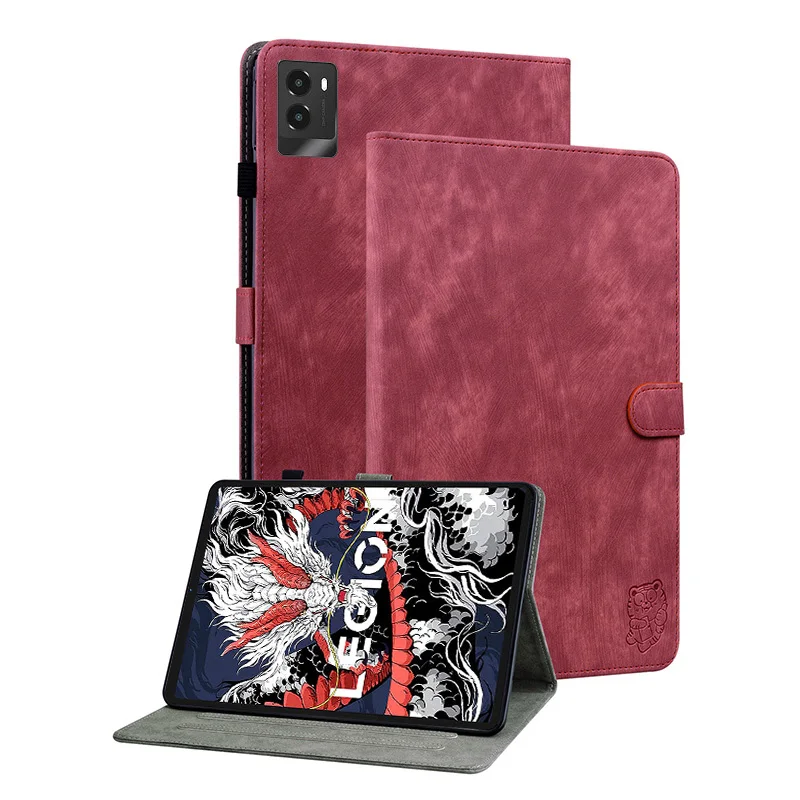 Luxury PU Leather Adjustable Stand Cover - Soft TPU Back Case