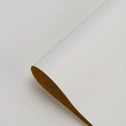 Premium Self-Adhesive Leather Repair Patch for Furniture and Accessories (White)