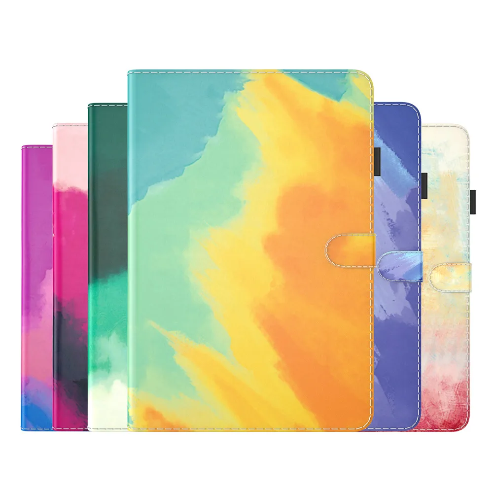 Acquerello 3D Per Samsung Galaxy Tab S6 S 6 Lite Custodia Sm-P610 P615 Copertina Del Libro Per Samsung Galaxy Tab S6 10.4 Custodia Per Tablet