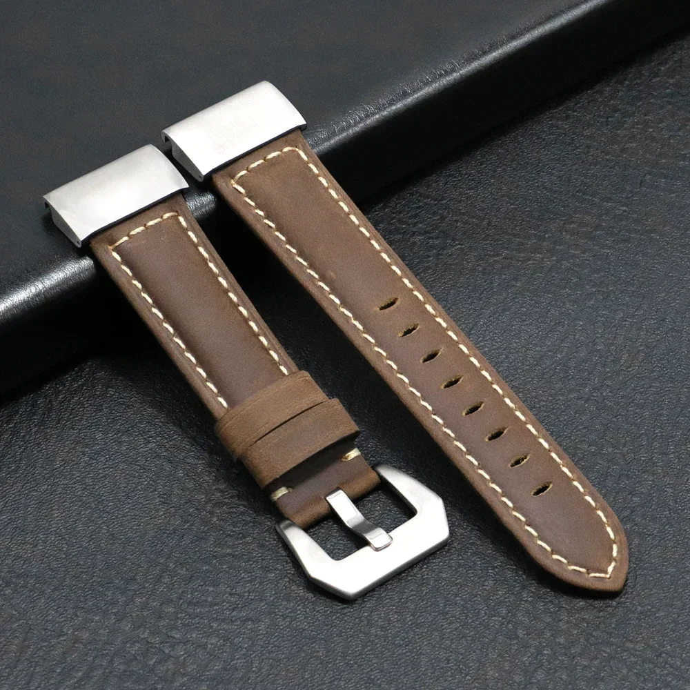 Genuine Leather QuickFit Watchband Strap - Premium 26mm/22mm