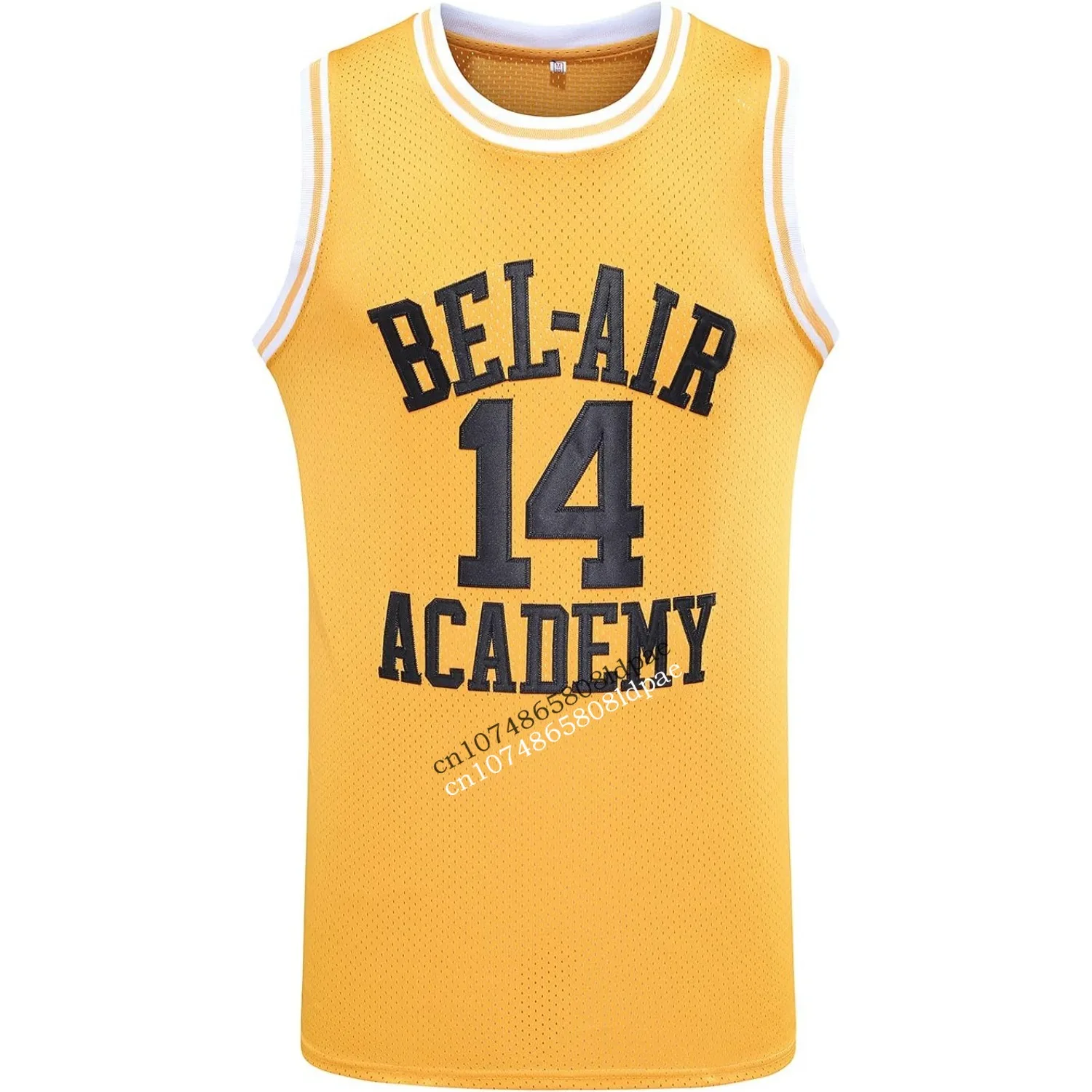 Will Smith Basketball Jersey 14 Bel Air Academy 25 Carlton Banks Jersey Movie Cosplay Clothing Stitched Men's Sport Shirt S-XXXL