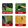 Garden Tools Hoe Manganese Steel Hoe for Gardening Weed Removal Machete Weed Remover Tools Planting Vegetable Loosening Soil 6