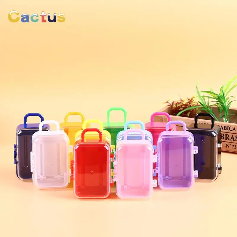 

1pcs Candy Box Mini Trunk Suitcase Luggage Shape Sweet Box Kids Gifts Box Package Box For Baby Shower Wedding Birthday Party