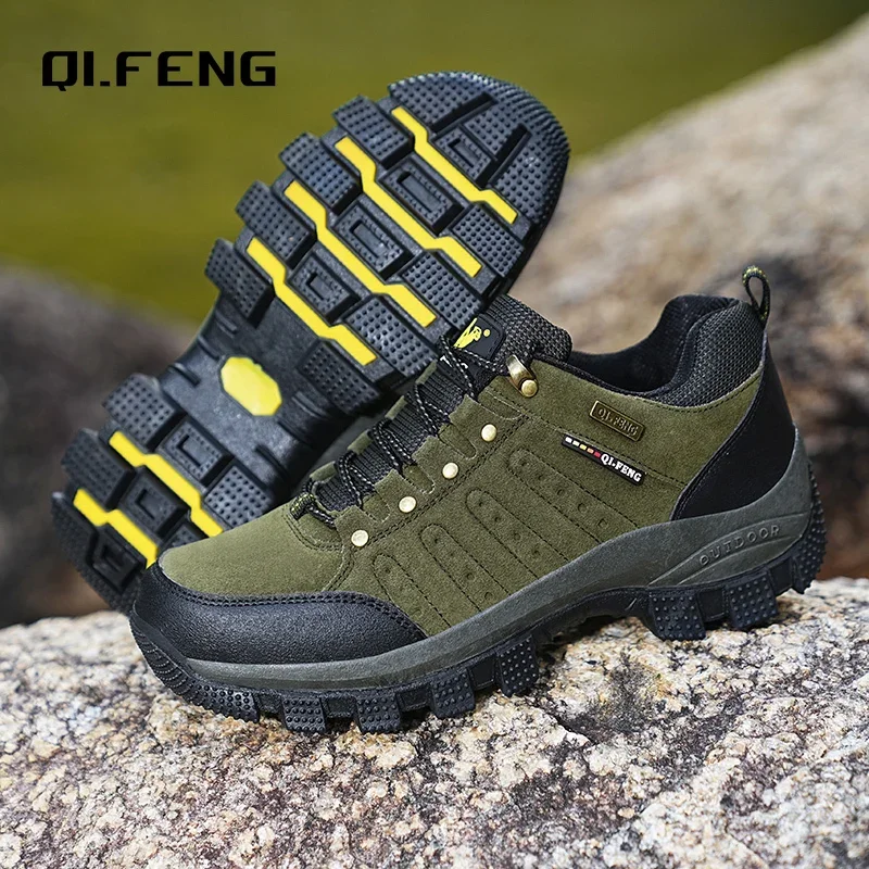 Men Women Casual Leather Shoes Classic Waterproof Outdoor Sneakers Trekking Footwear casual sneakers,leather shoes,leather sneakers
