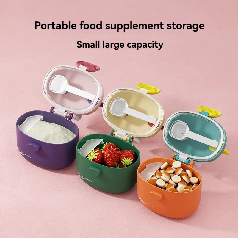 Baby Milk Powder Box Large Capacity Storage Convenient Seal Anti Moisture Proof Packing Milk Powder Storage Tank Box