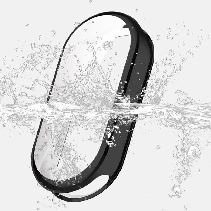 Full Cover Silicone TPU Case Glass For Xiaomi Mi Band 9 Smartwatch Screen Protector For Xiaomi Mi Band9 Miband9 Cover Shell watch screen protector