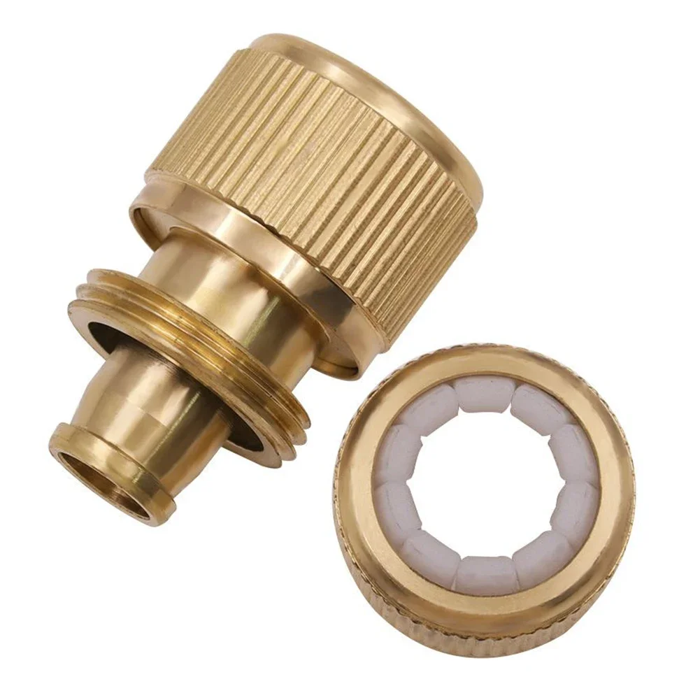 Garden Hose Connector 1/2" Garden Connector Watering Water Hose Pipe Tap Adaptor Quick-release Fitting For Garden Irrigation Car Washing