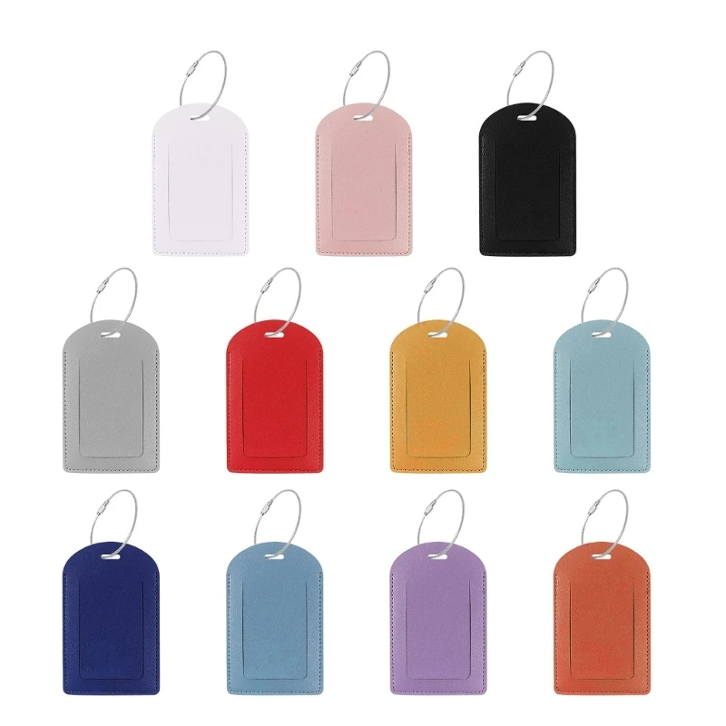 

Luggage Tag Baggage Label Boarding Bag Tags Address Holder Travel Accessory