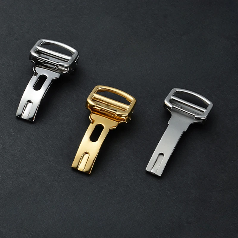 Per Cartier Watch-Buttom Original Sostituisci Blue Balloon Tank London Solo Comoda Fibbia Pieghevole Con Chiave A Farfalla Solida Antipolvere