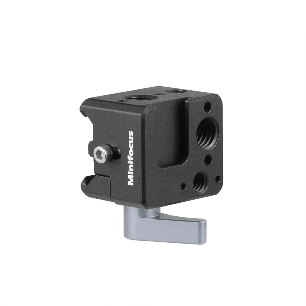  Leftfoto Camera Monitor Mount for DJI RS3-mini/RS2/RS3/RS-3pro/  RSC2 Gimbal Stabilizer Accessories,With1/4 & 3/8 Threads, Cold Shoe and  Rotatable : Electronics