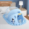 Baby Mosquito Net Bed Tent Kids Portable Folding Crib Cover Bassinet Mosquito Net Cover to Keep Cats Out Breathable Net 6