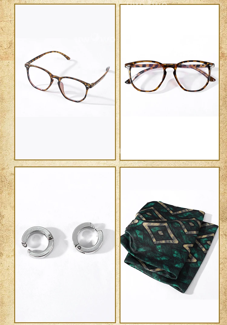Alma Cosplay Kostüm Monster Hunter Wilds mit Brille für Frauen 25