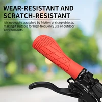 BUCKLOS poignées de guidon de vélo poignées de vélo ergonomiques poignée de vélo verrouillable en caoutchouc poignée de vélo antidérapante couverture pièces de vélo 6