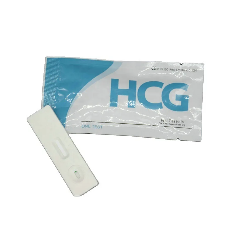 5pcs HCG Tester with Cup One-Step Over 99% Accuracy Test Card Rapid Response Early Fertility Tests Predictor Pregnancy Tests