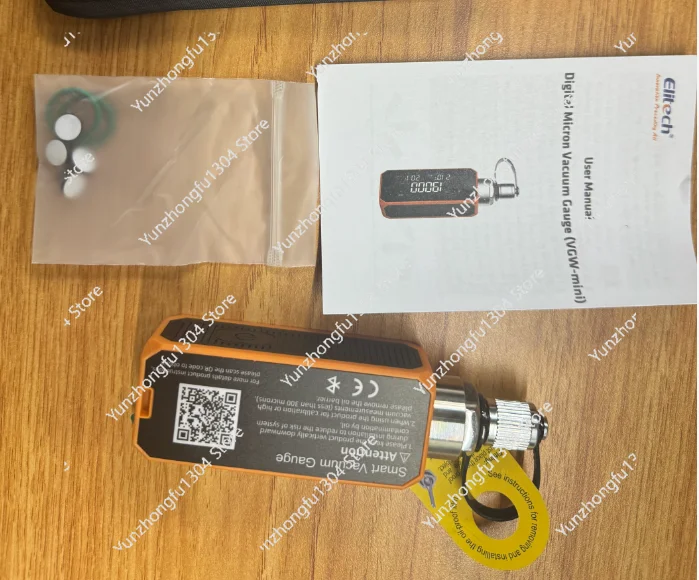 WCS-VGW-Mini Vacuum Gauge Micron Digital Micron Gauge Refrigeration Vacuum Tester Accurate Measurement