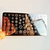 Festive Christmas Nails Stamping Plate Set Winter Snowflake Cartoon Gingerbread Sweater Image Print Template Manicure Mold Tools 1