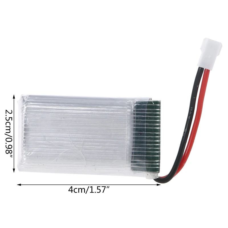 3.7V 800mAh Lipo 802540 Lithium-ion for SYMA X5C X5C-1 X5SC X5SW M68 K60 HQ-905 CX30 Quadcopters