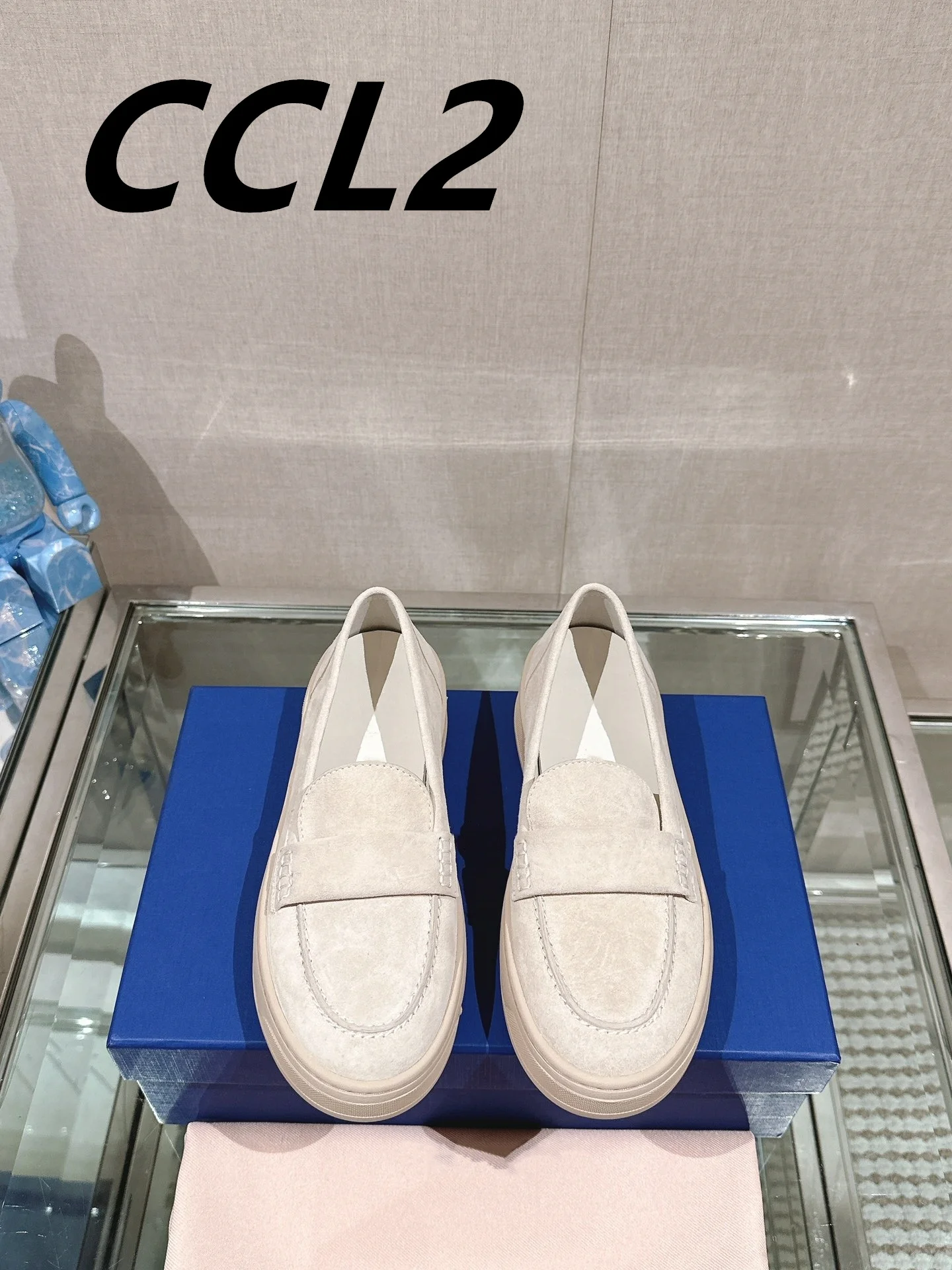 

2024 Spring/Summer new thick sole college style loafers, sheepskin/suede upper, sheepskin lining, size35-41