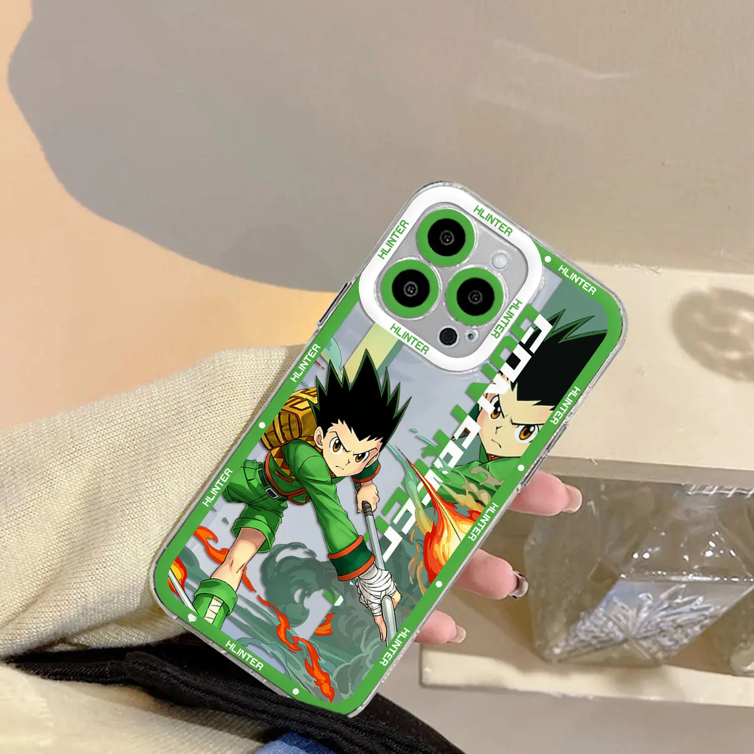 Hunter x Hunter Anime Clear Soft TPU Phone Case