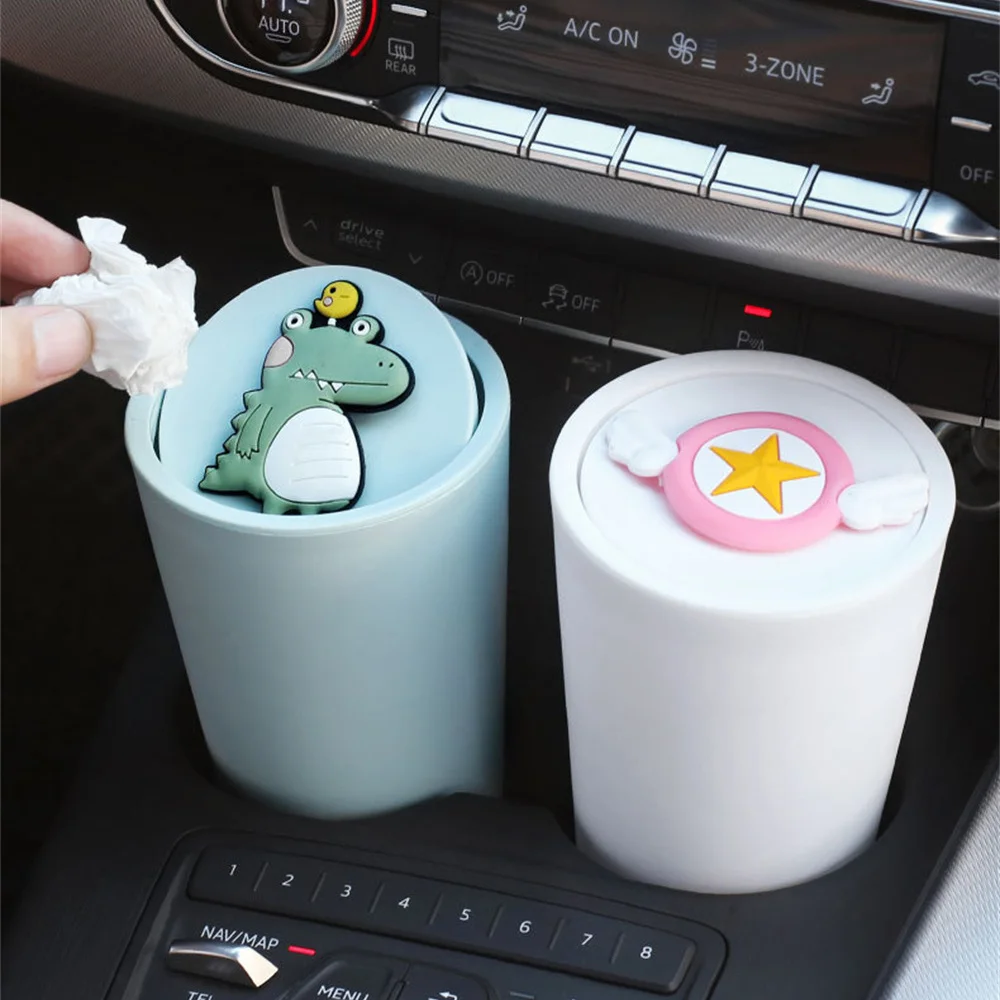 Car Storage Bag Car Trash Can Cute Creative Mini Car Trash Can Small Car Storage Box Storage Bag Desktop Debris Box car storage bag,car trash can