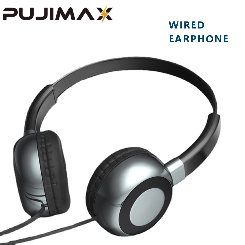

PUJIMAX Headphones Wired 90° Rotation 3.5mm Plug Ear Phones Gaming Headset Suitable for Oppo PC Gamer Host All Smartphones