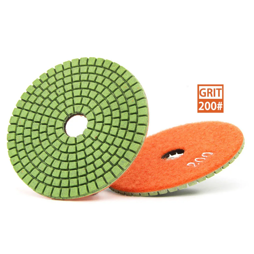 Diamond Polishing Pad 4inch Resin Bond Concrete Sanding Disc Floor
