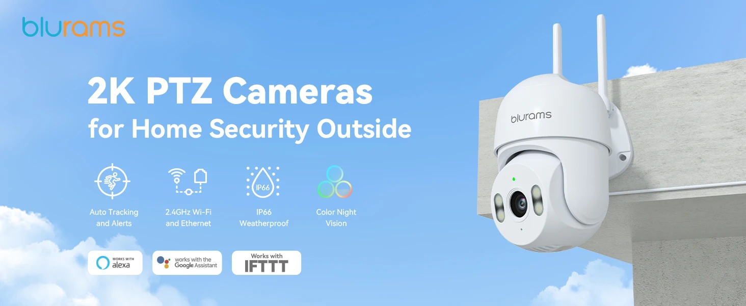 2K HD security camera view