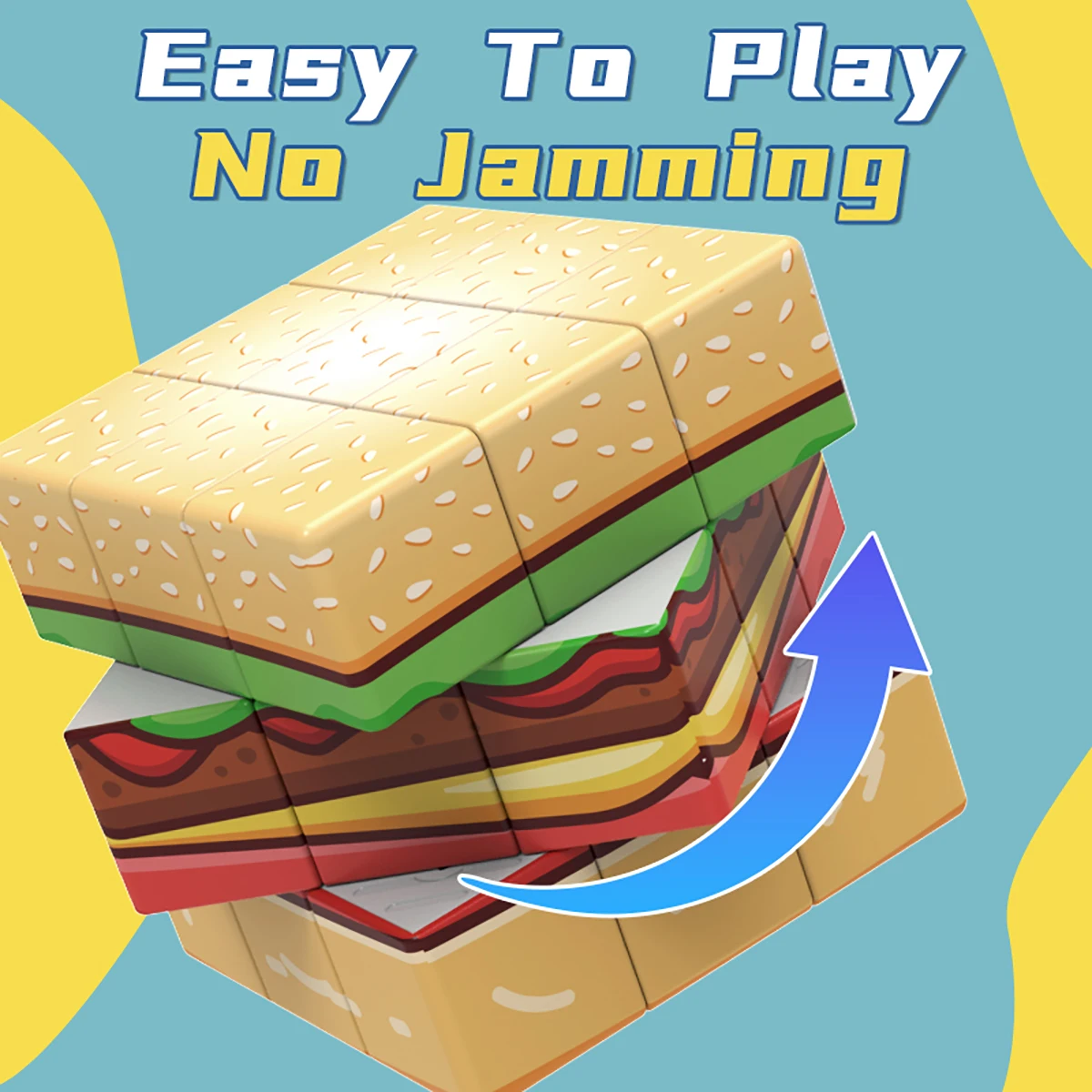 Rubik's Cube 3x3 Hamburger