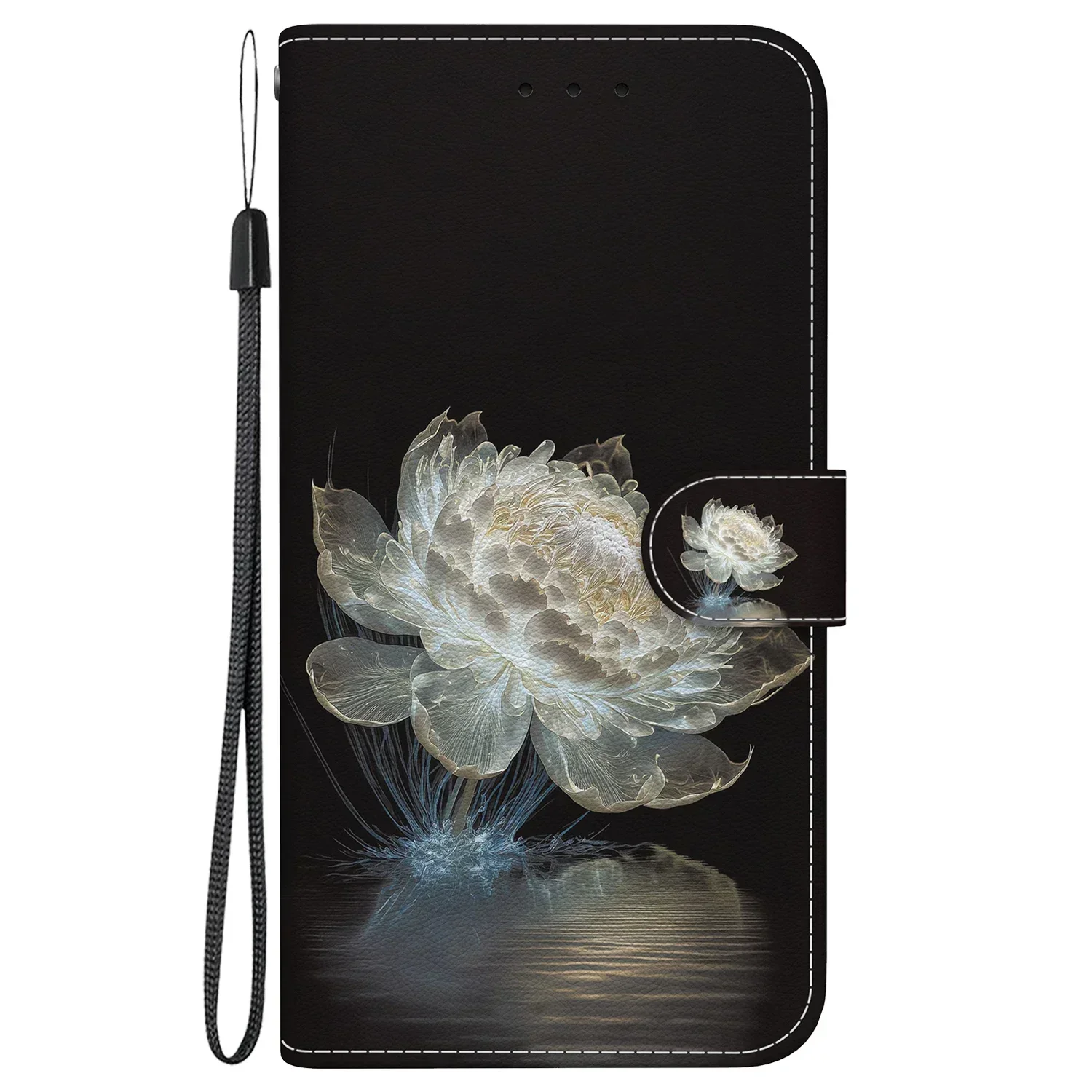 Sunjolly Artistic Flip Wallet Phone Case Cover