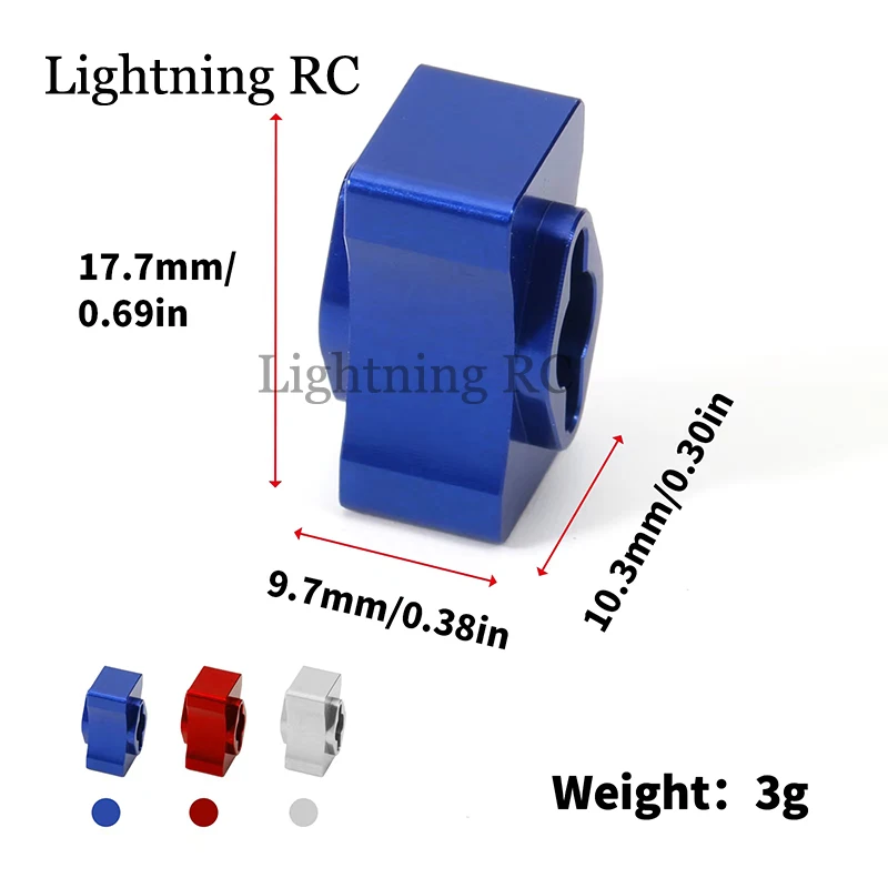 

Metal Differential Lock Differential Locker Spool for Team Associated DR10 No Prep RC Drag Car Upgrade Parts Accessories