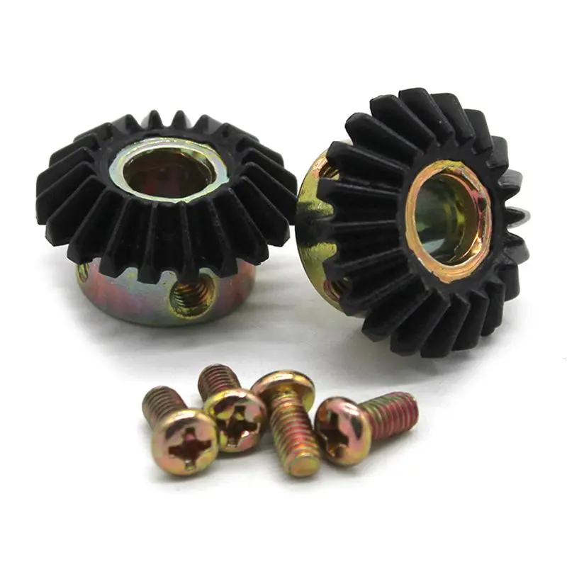20T Bevel Gear 8MM Hole Model Gear 90 Degree Transmission Steering With 20 Teeth Hardware Iron Bevel