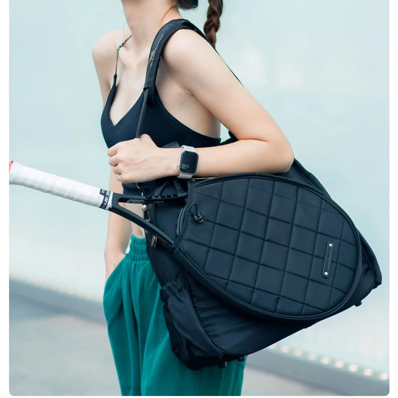 Greatspeed Tennis Backpack Badminton Shoulder Bags Cover Men Women Black White Outdoor Sports Tennis Racket Bags for Couples