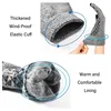 Winter Warm Touch Screen Gloves Waterproof Non-slip Thickened Knitted Gloves Suitable for Outdoor Driving Cycling and Skiing 5