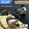 OLAF DAC Type C/3.5mm HIFI Earphones Wired Headphones Bass Stereo Handsfree Cable Headset Gamer Earbuds Line Control For Phones 1