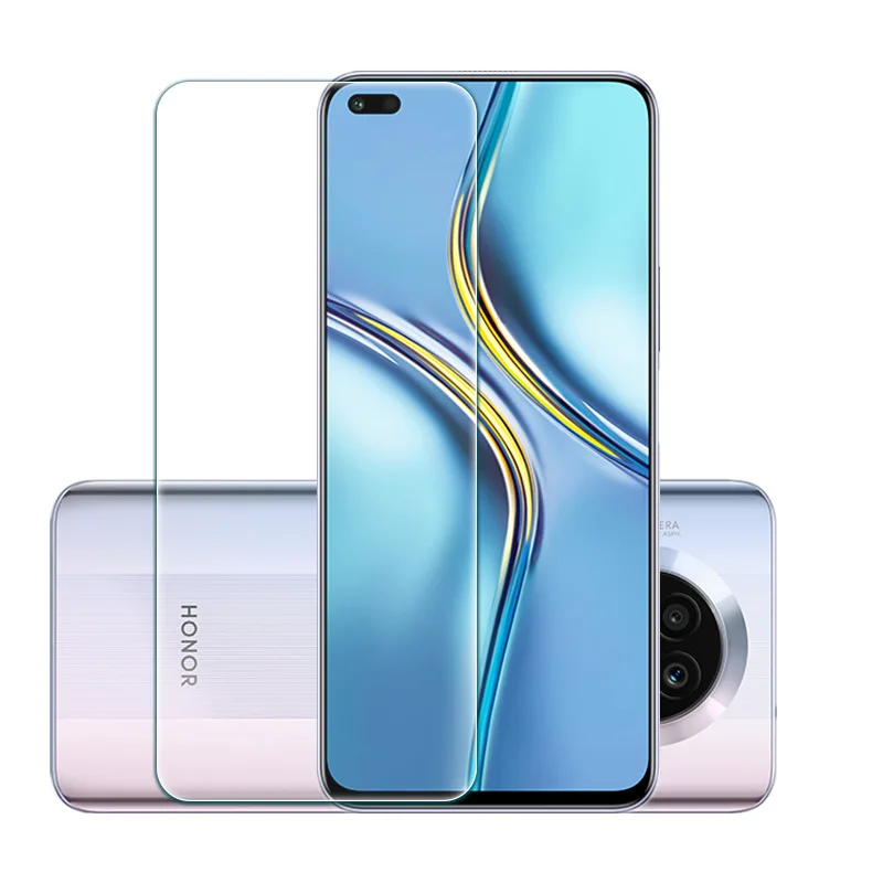 

2PCS Tempered Glass For Huawei Honor X20 X10 Anti-scratch Screen Protector 2.5D 9H Film Glass for Honor PLAY 5T PRO 50SE