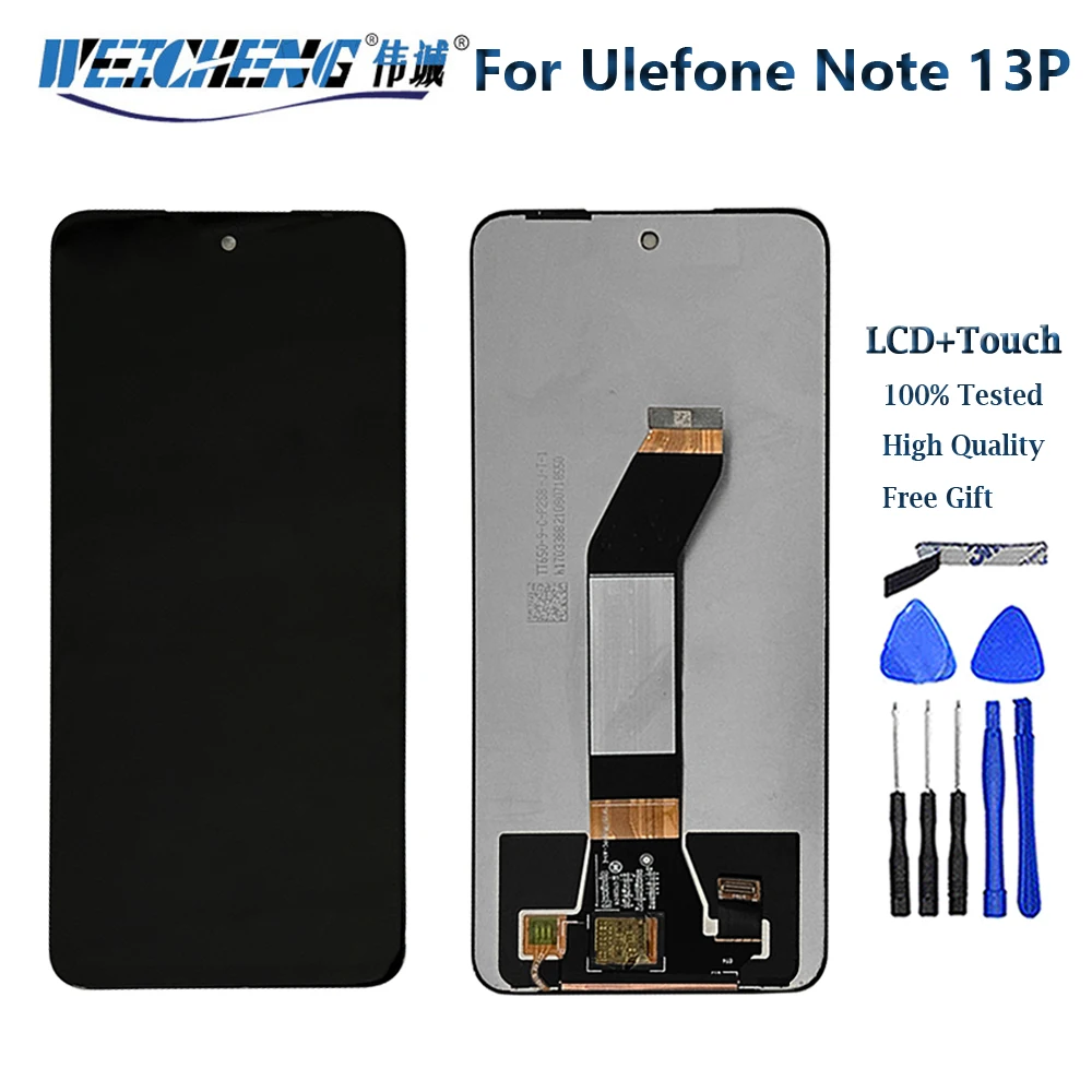 

ЖК-дисплей в сборе для Ulefone note 13p, сменный экран для Ulefone Note 13P Note13P, оригинальный протестированный ЖК-экран Note13