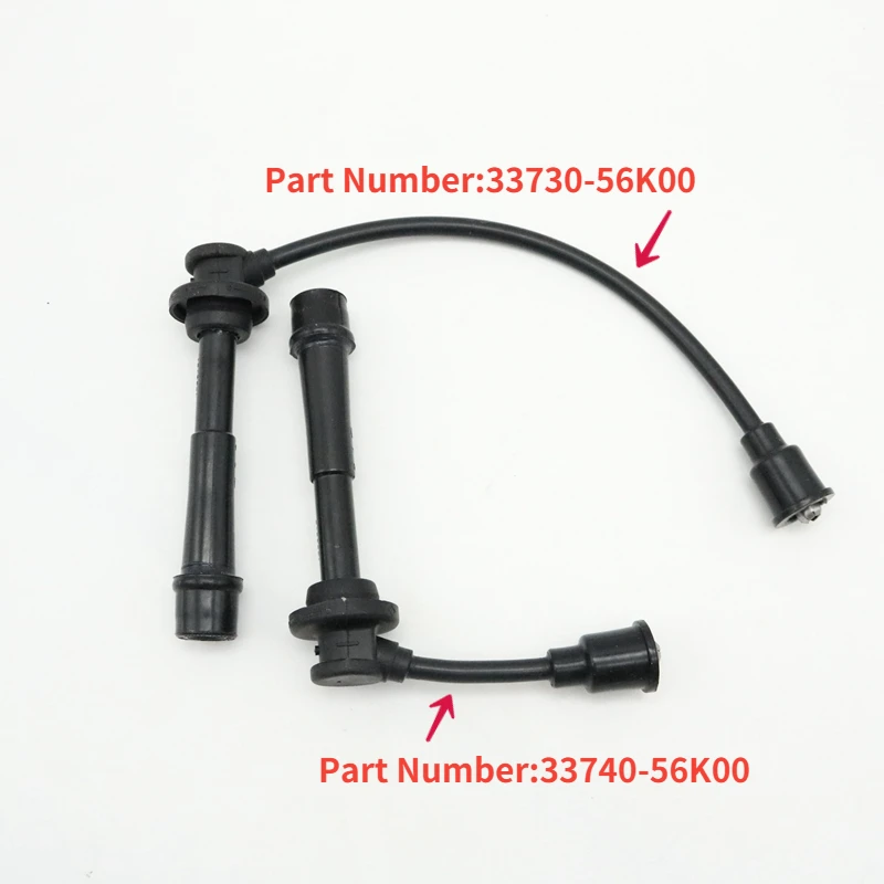 2 Pcs Ignition Coil Cable Spark Plug Damping Wire Set For Suzuki Swift