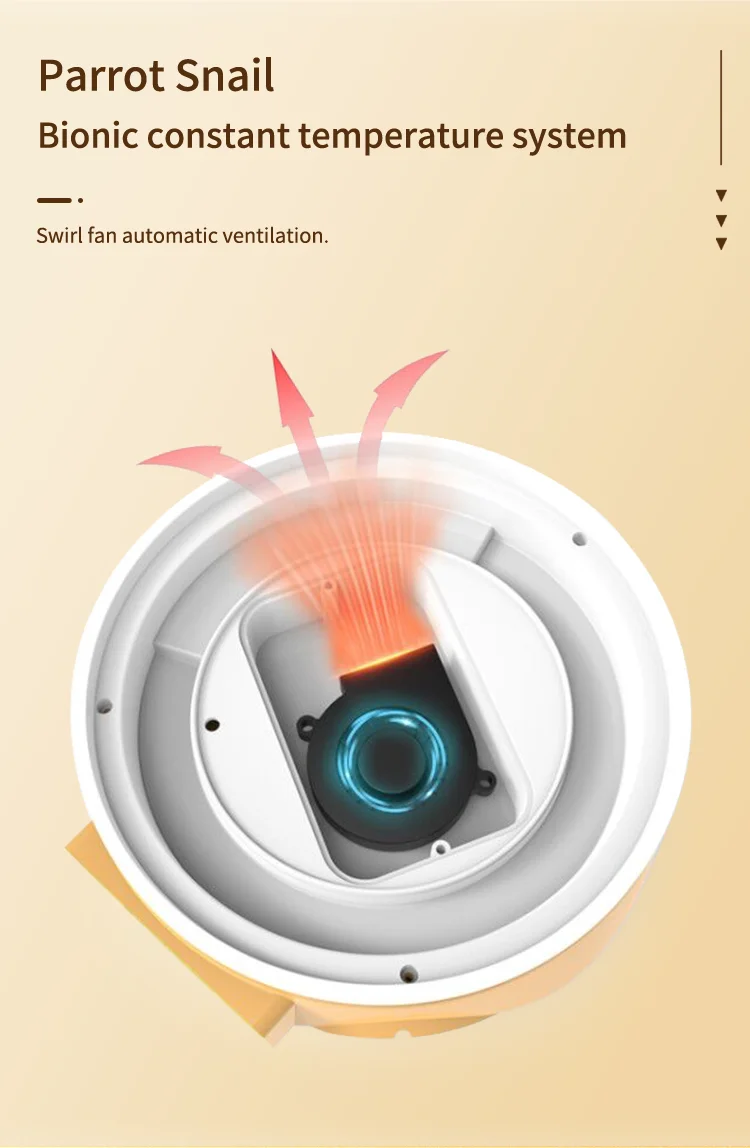 Description Picture 6 of item7 eggs Incubato Small Household Chicken, Duck, Turtle and Bird Egg Incubator Automatic Temperature Control Intelligent Incubator