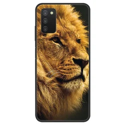 Cute Print Silicone Back Cover - Soft Protective Bumper Case - Galaxy A02s (49)