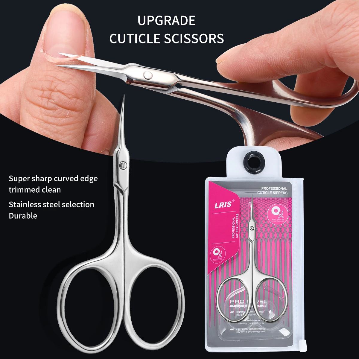 Russian Dead Skin Scissors Super Sharp Darbs Manicure Pre-stainless Steel Professional Exfoliation 1