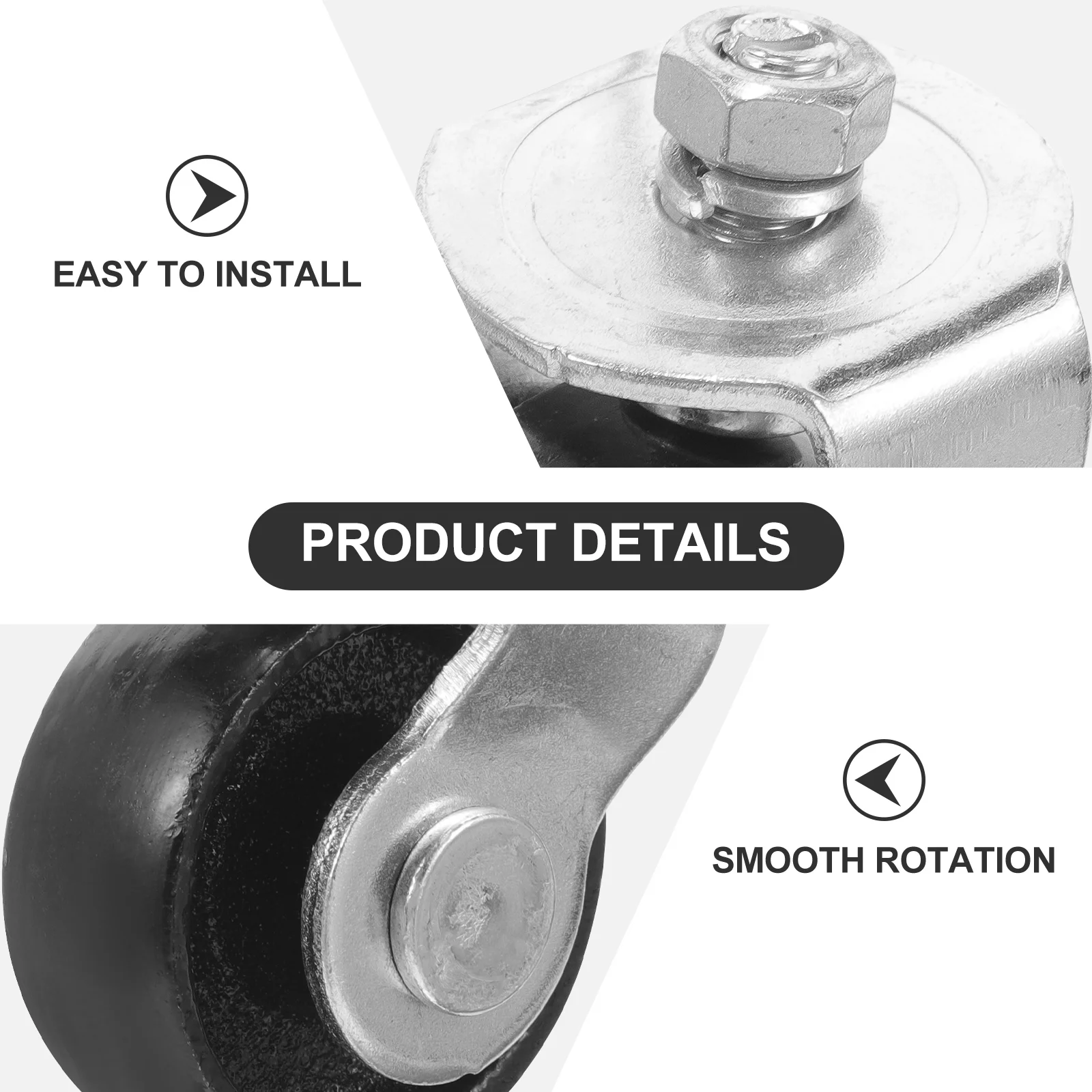 Trailer Caster Wheel 2-ton Hydraulic
