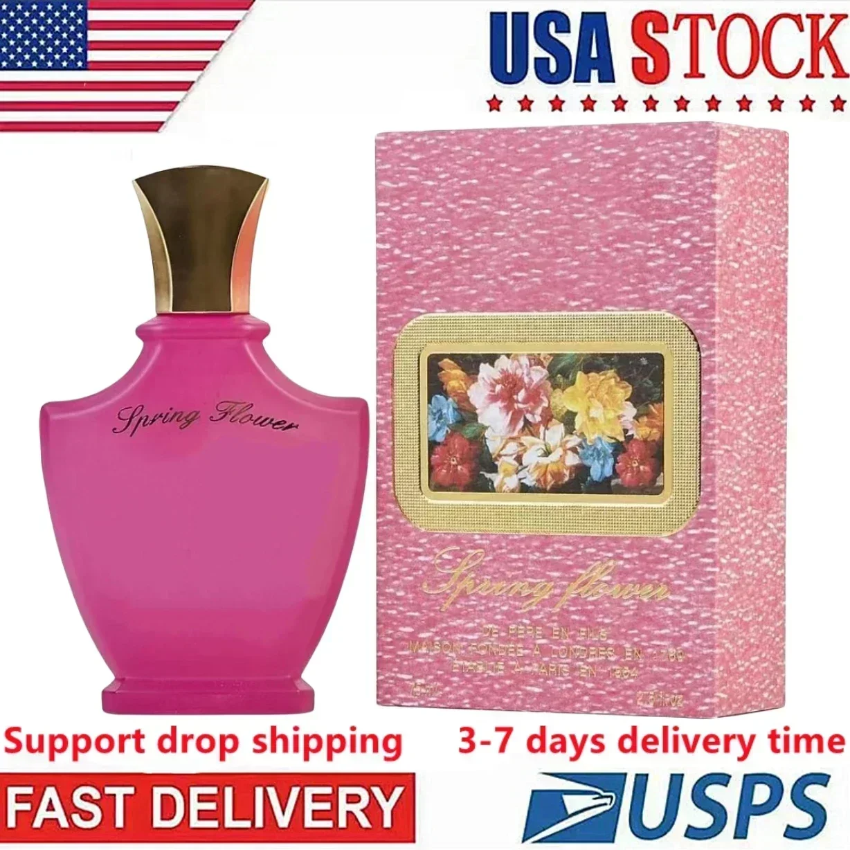 

Модный брендовый женский спрей, весенний цветочный EDP цветочный фруктовый запах, спрей для тела, элегантный спрей для женщин