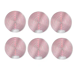 EMF Protection Anti - Radiation Stickers (6 Silver)