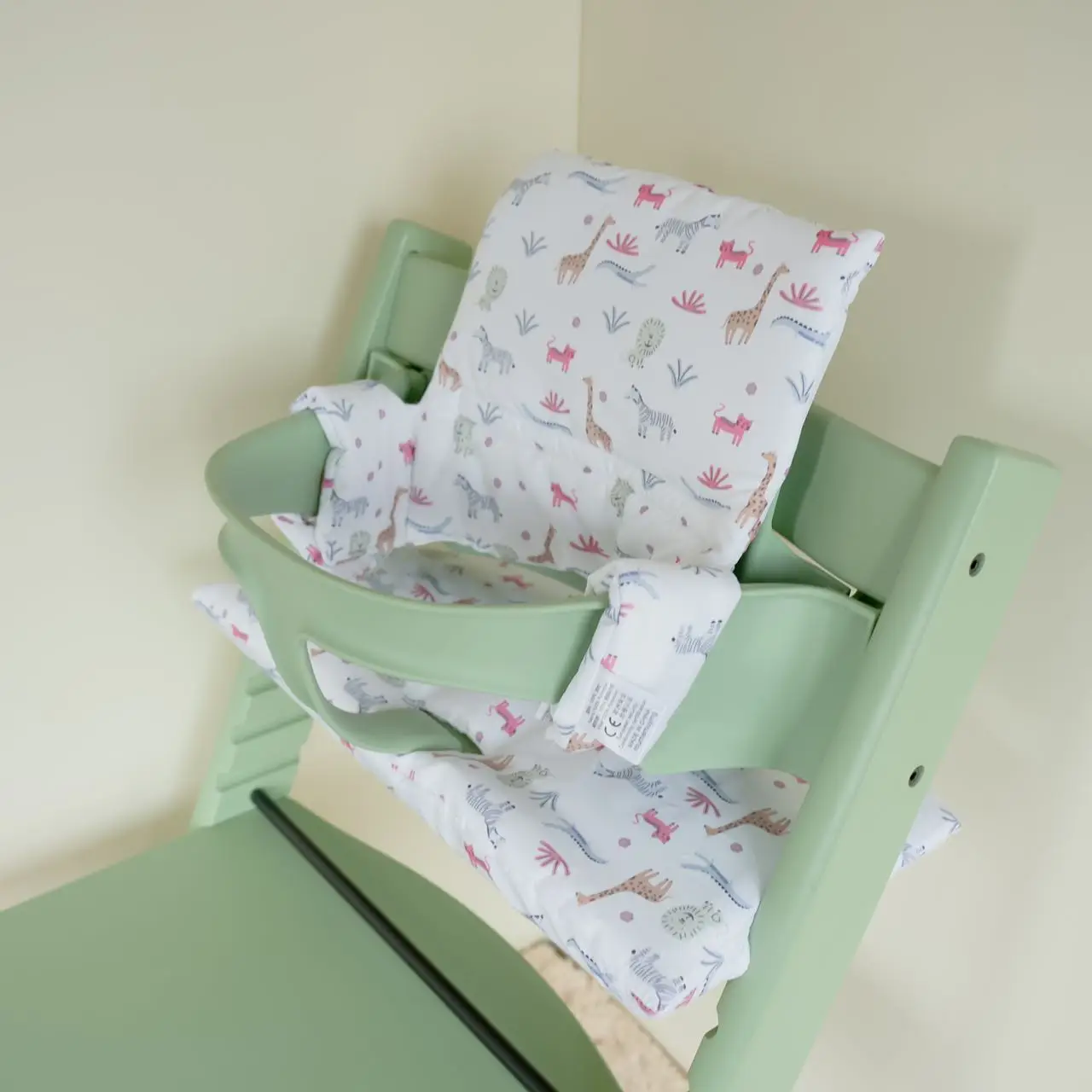 Seat Cushion Dining Chair Cushion Children's dining chair accessories cushion baby high footed chair cushion baby pure cotton non slip high footed stool cushion