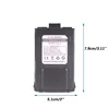 Baofeng GT-3TP Walkie Talkie Battery 7.4V 1800mAh 3800mAh for GT-3 GT3 GT3TP &GT-3 Mark-II III Walkie Talkie Replacement Battery 2