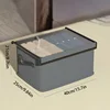 1pc clothing storage box with foldable fabric classification and organization box, underwear pants drawer storage box 6
